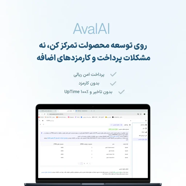 پلتفرم هوش مصنوعی پلتفرم هوش مصنوعی فارسی اول ای آی