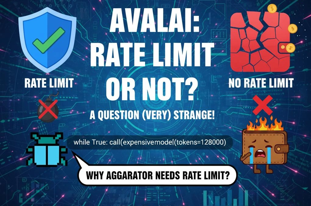 ریت لیمیت AvalAI